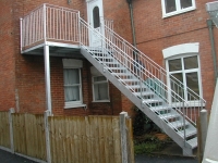 Stair and Landing to First Floor Flat
